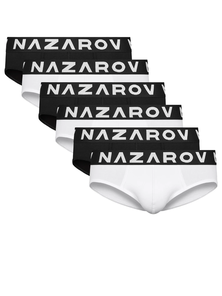 Набор из шести хлопковых брифов
