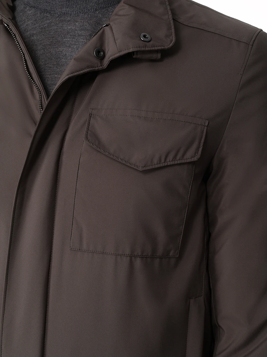 Куртка однотонная