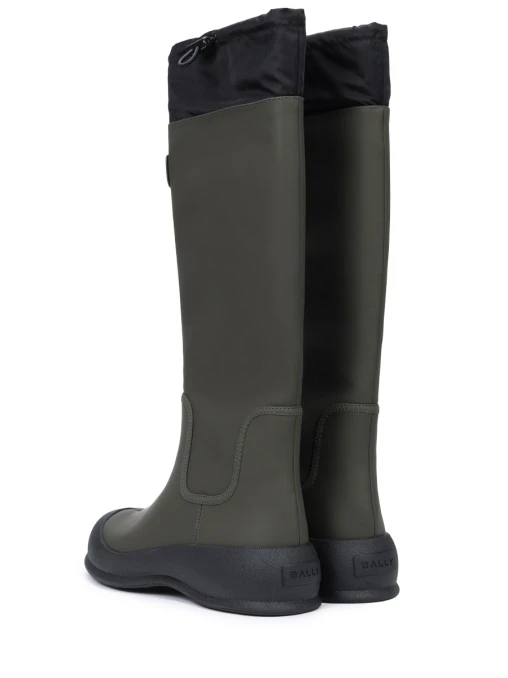 Сапоги комбинированные на байке BALLY