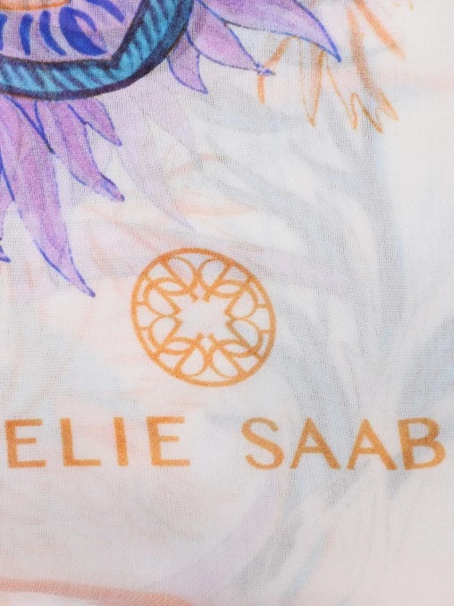 Палантин шелковый ELIE SAAB