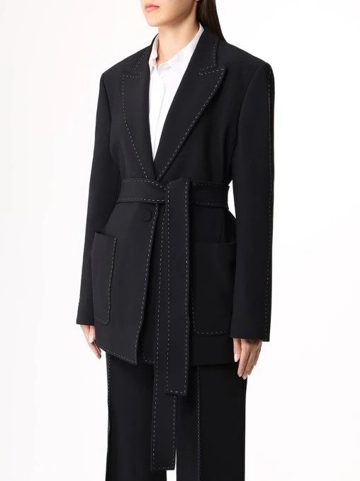 Пиджак однотонный ELIE SAAB