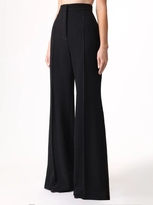 Брюки однотонные ELIE SAAB