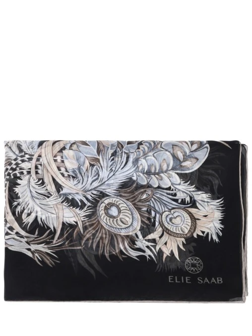 Палантин шелковый ELIE SAAB