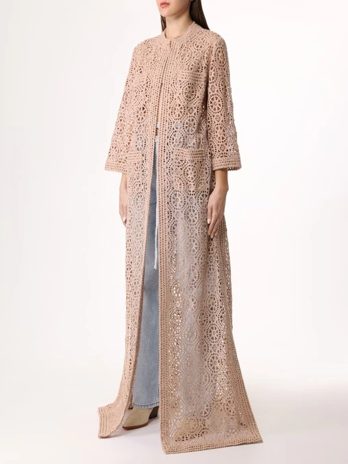 Накидка хлопковая ELIE SAAB