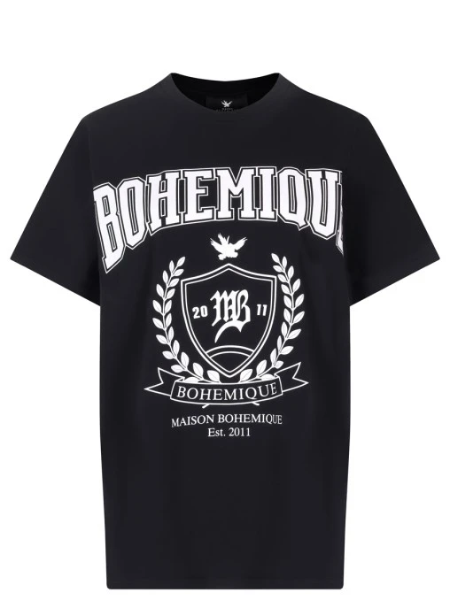 Футболка хлопковая MAISON BOHEMIQUE