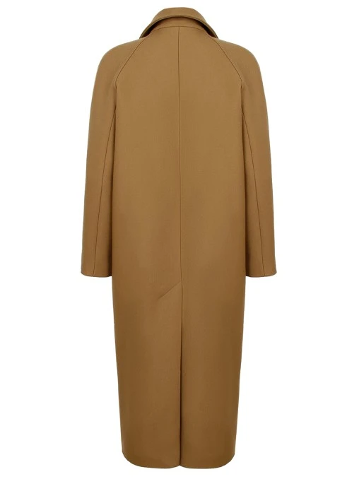 Пальто из шерсти и шелка PURA VIDA
