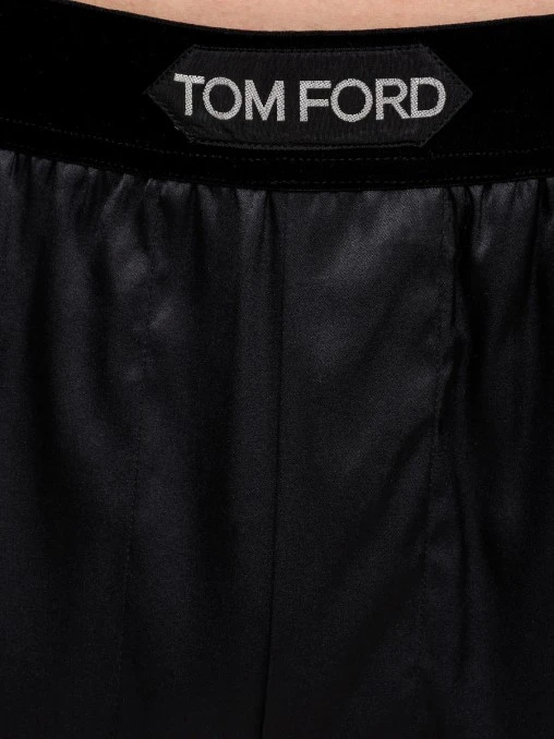 Брюки шелковые TOM FORD