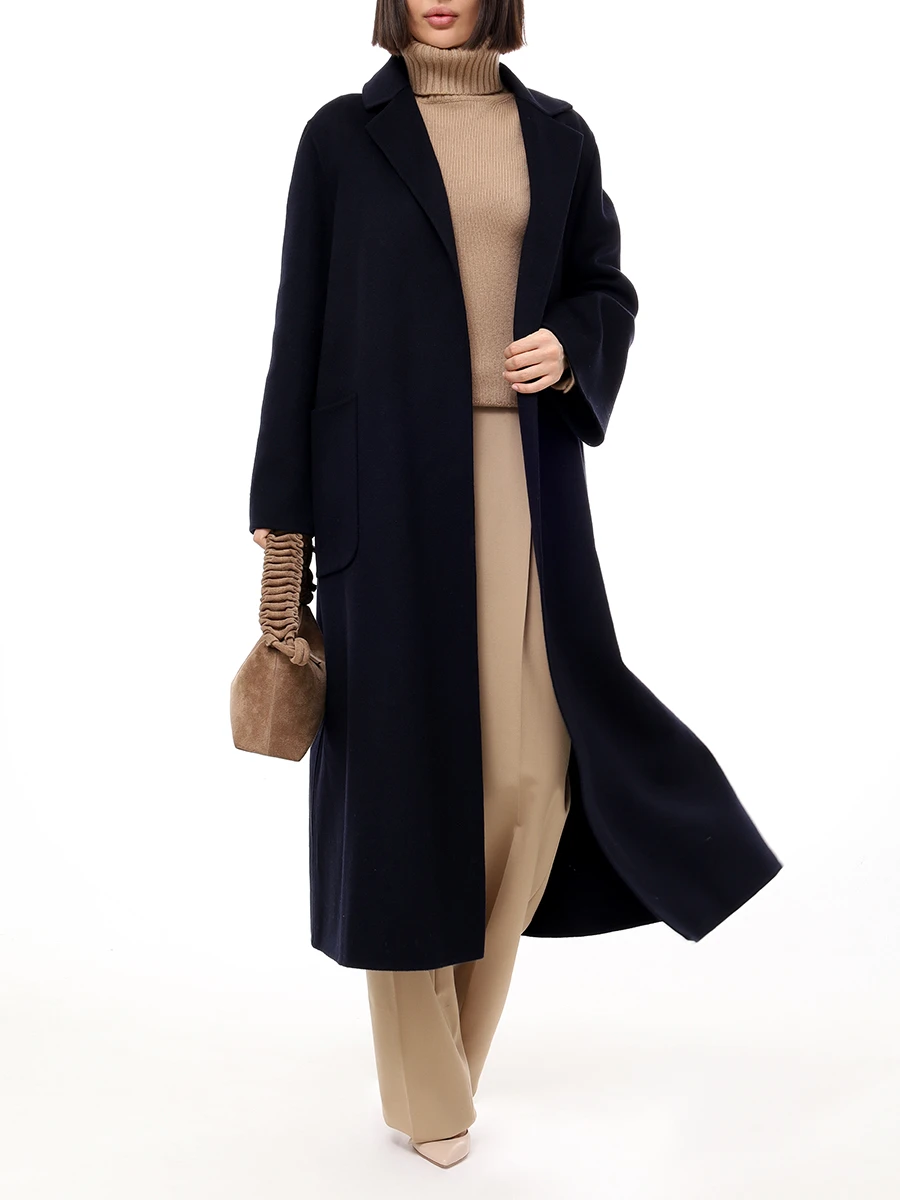 Пальто шерстяное