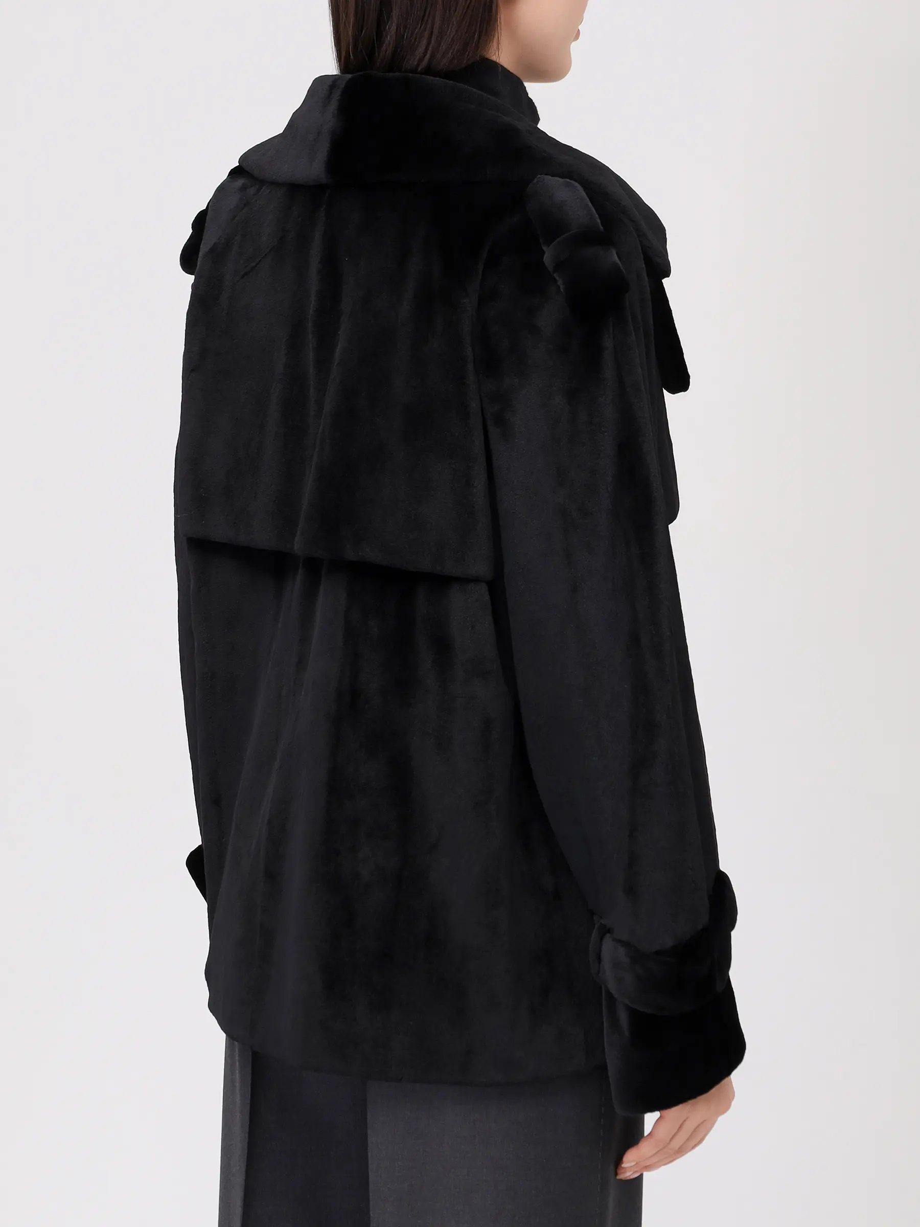 Полушубок норковый