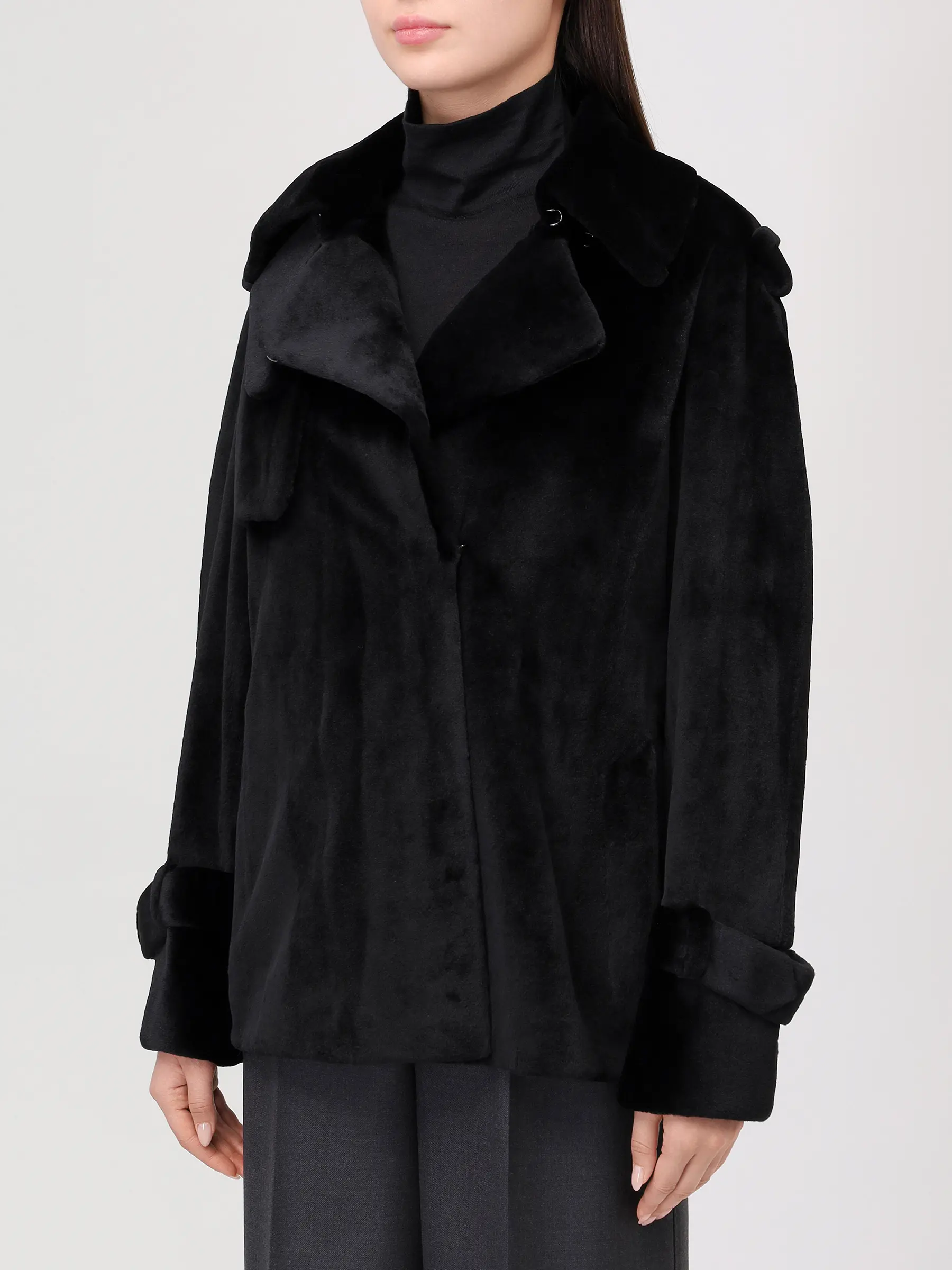 Полушубок норковый