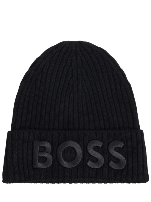 Шапка шерстяная BOSS