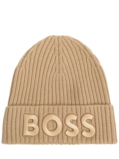 Шапка шерстяная BOSS