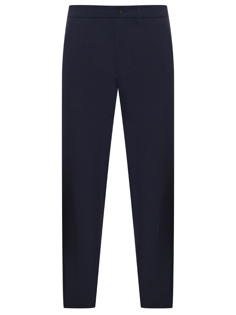 Брюки однотонные