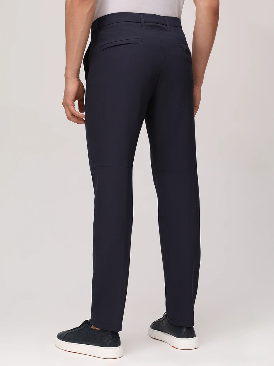 Брюки однотонные