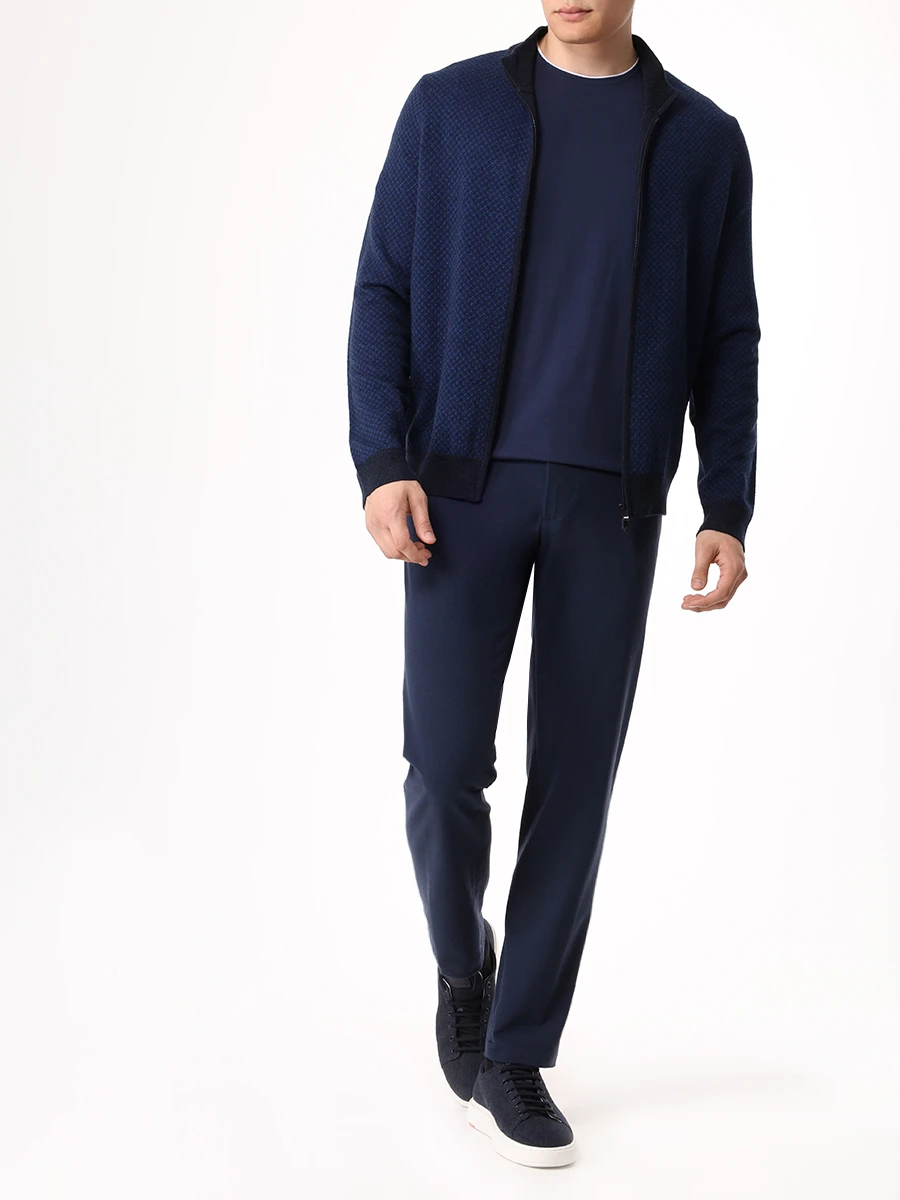 Брюки Regular Tapered Fit однотонные