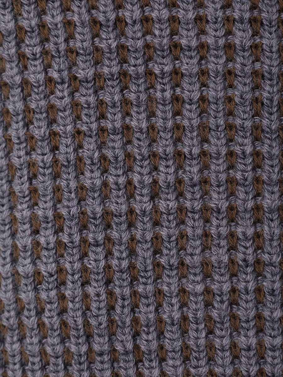 Кардиган из шерсти и хлопка