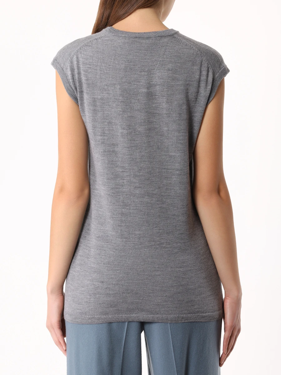 Жилет шерстяной