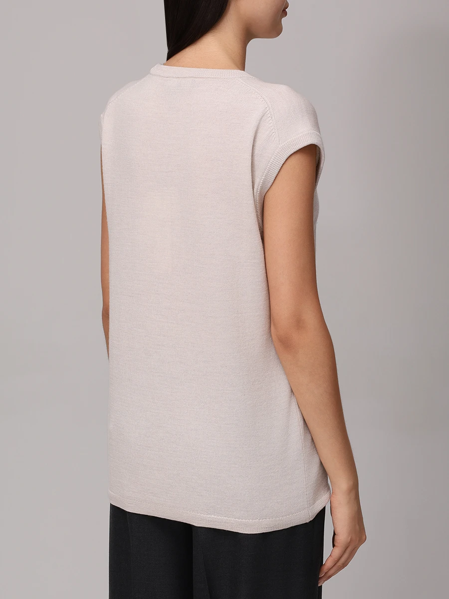 Жилет шерстяной