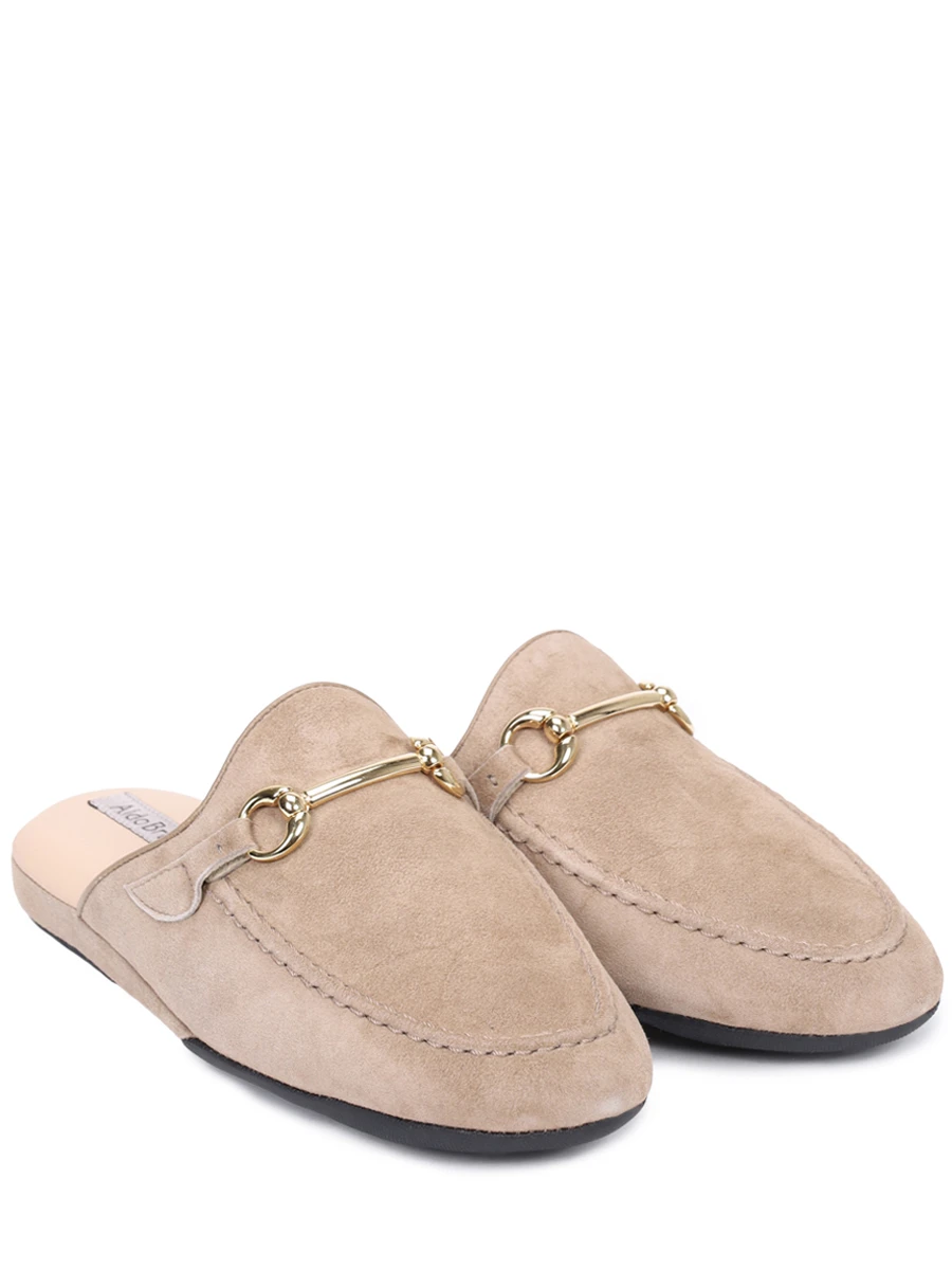 Тапочки замшевые