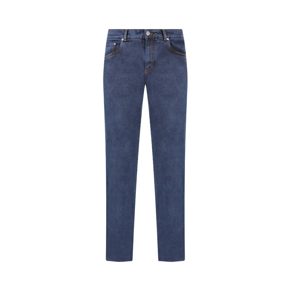 Джинсы Slim Fit хлопковые