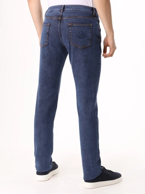 Джинсы Slim Fit хлопковые ETRO