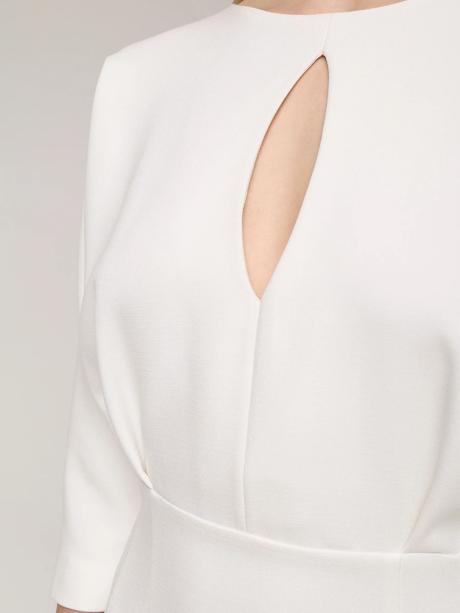 Платье однотонное