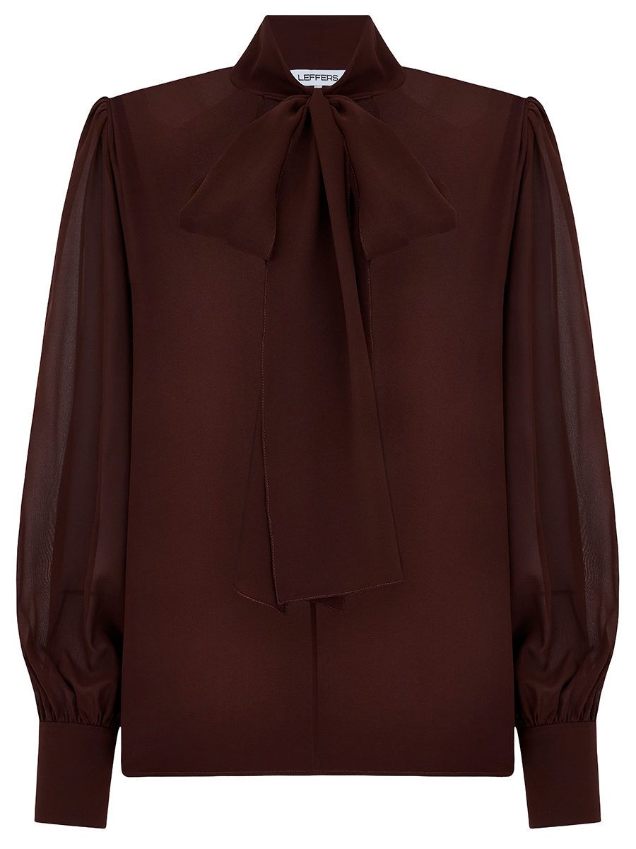 Блуза шелковая