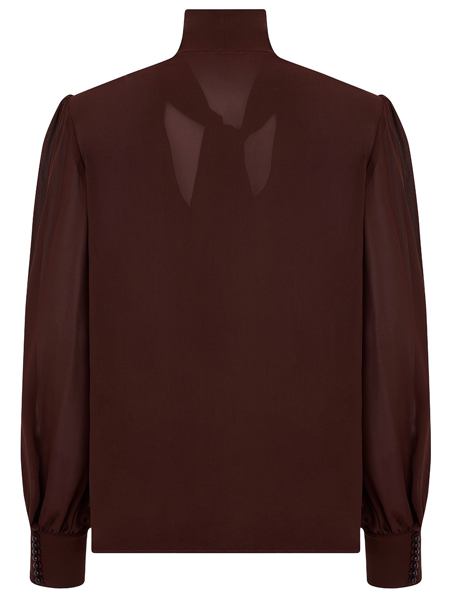 Блуза шелковая