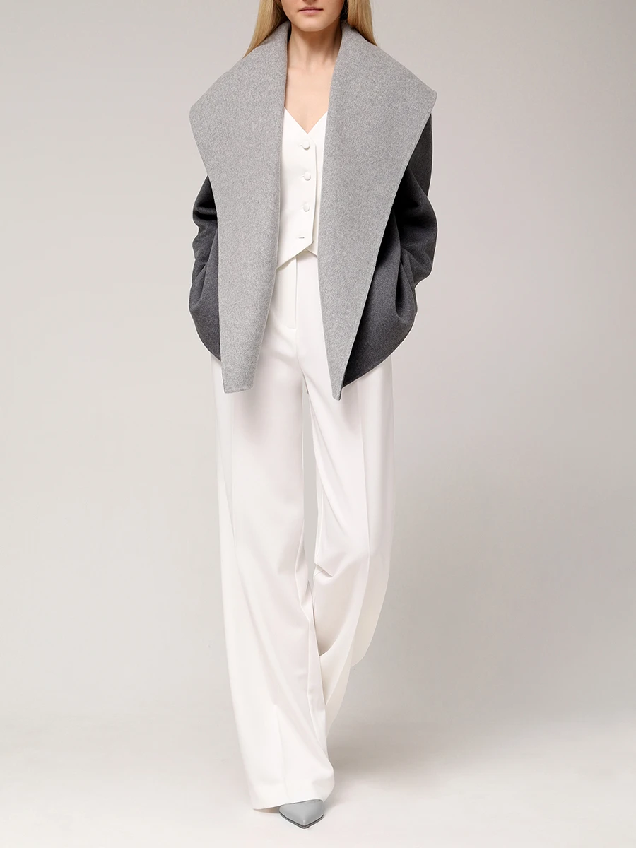 Полупальто кашемировое