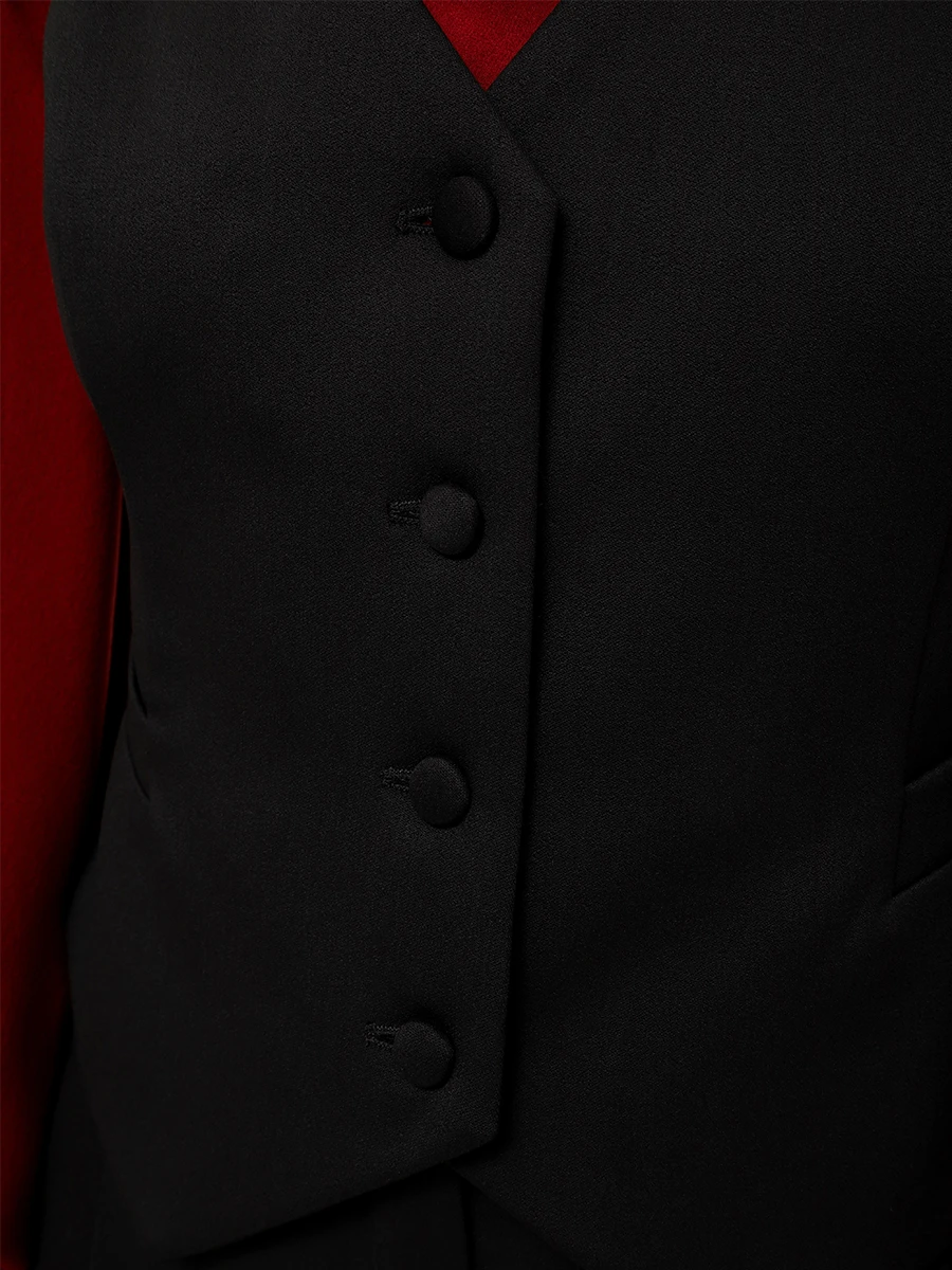 Жилет Monochrome однотонный