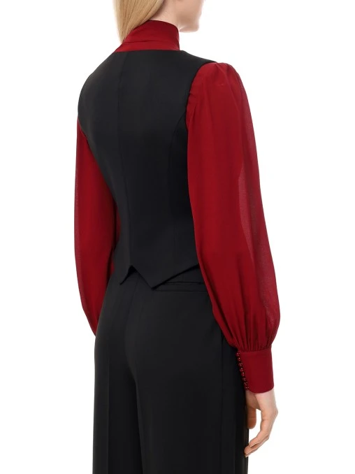 Жилет Monochrome однотонный LEFFERS