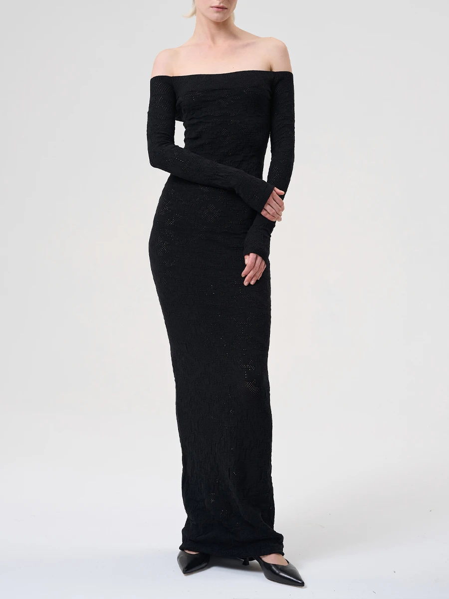 Платье из вискозы