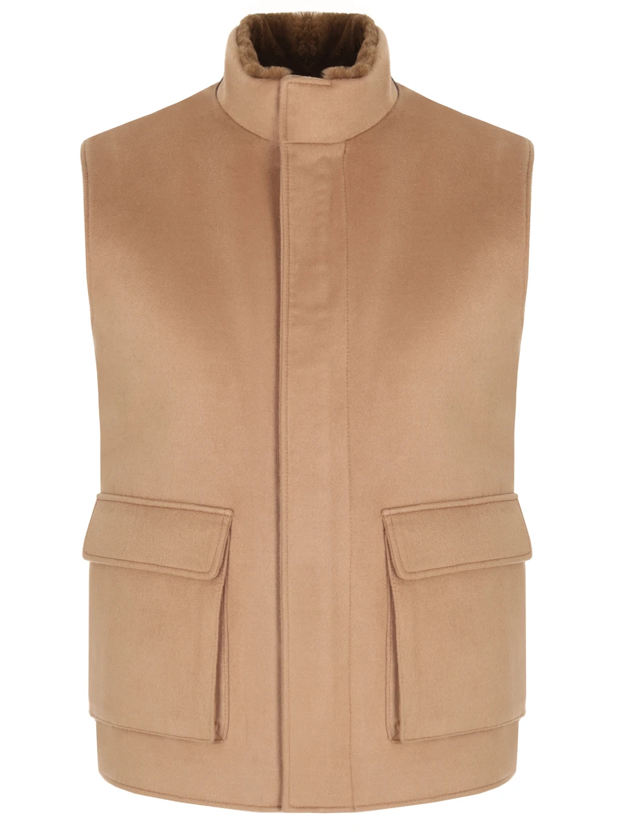 Жилет шерстяной