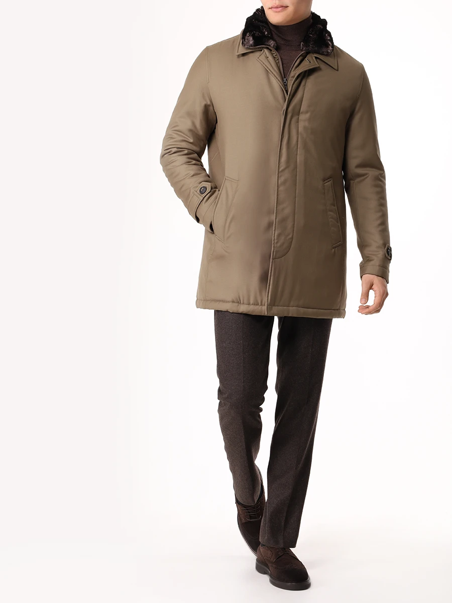 Пальто шерстяное