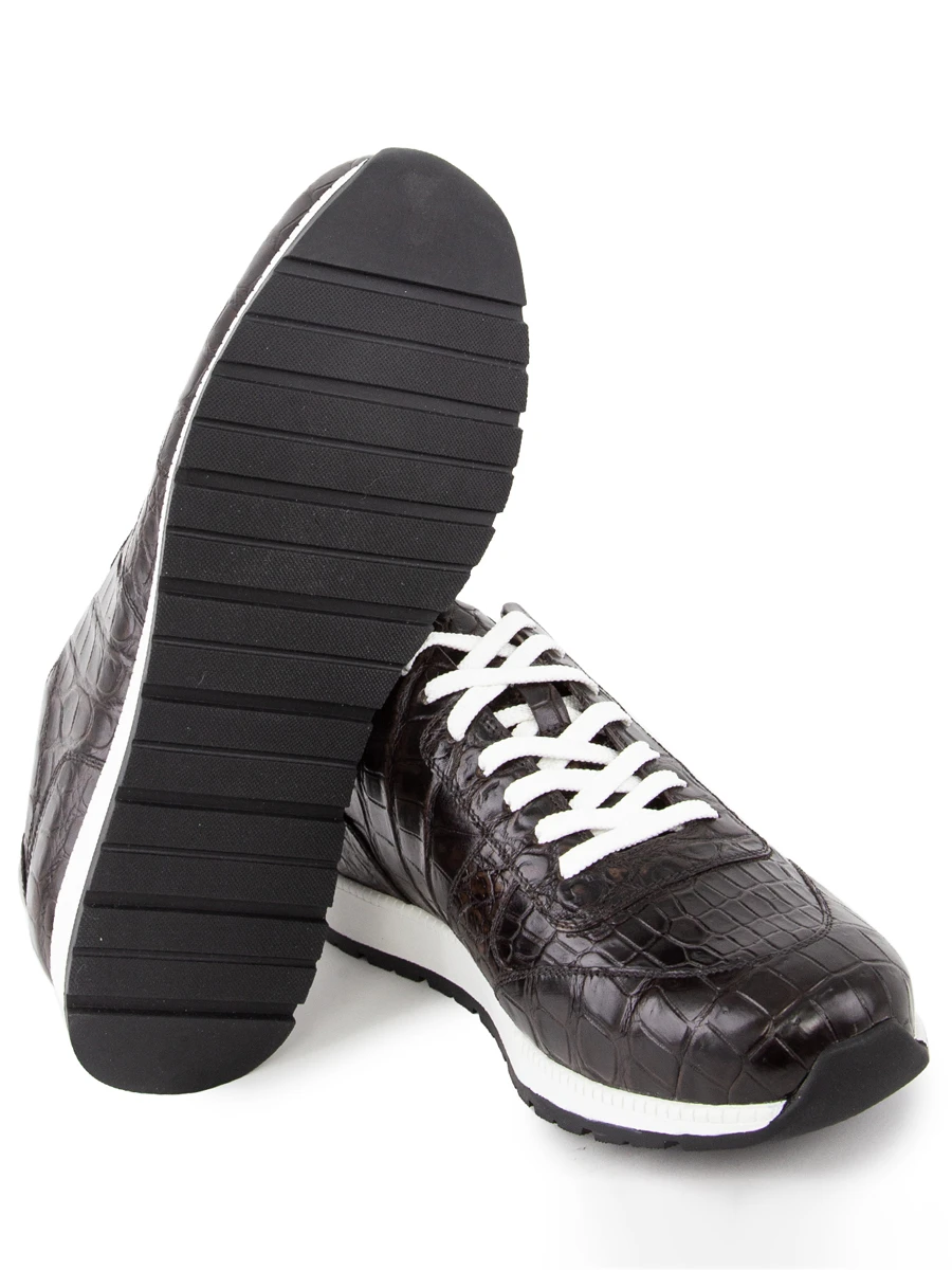 Кроссовки кожаные