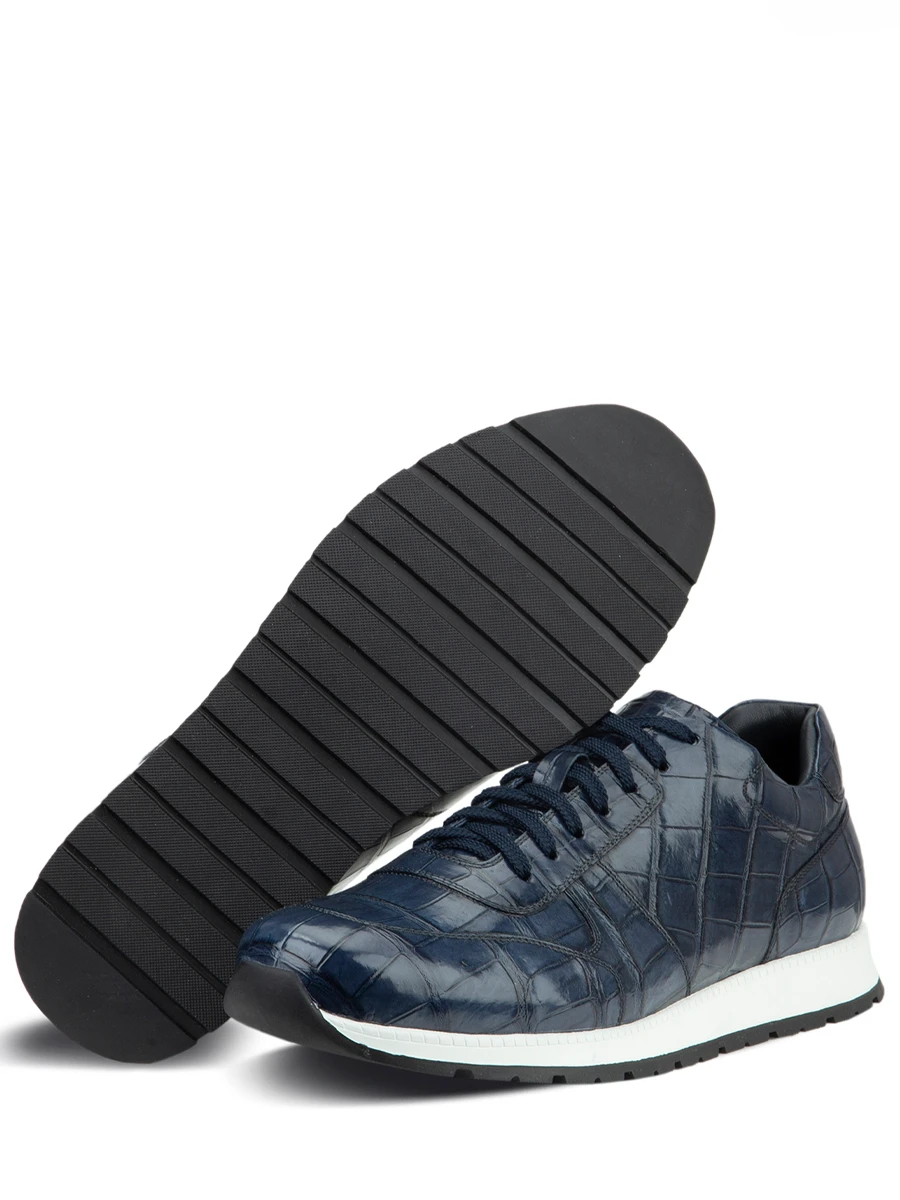 Кроссовки кожаные