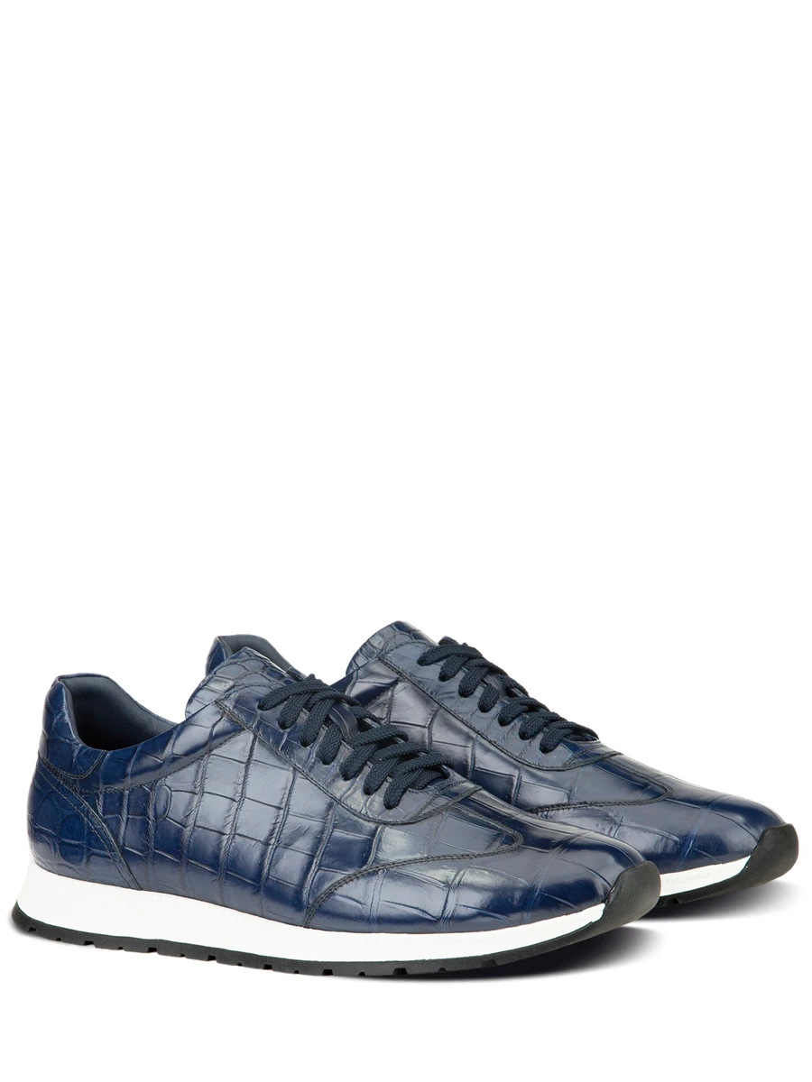 Кроссовки кожаные