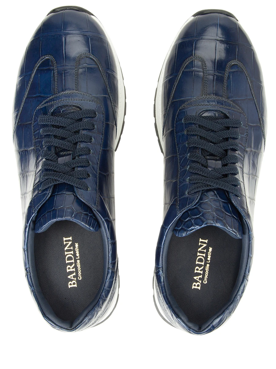 Кроссовки кожаные