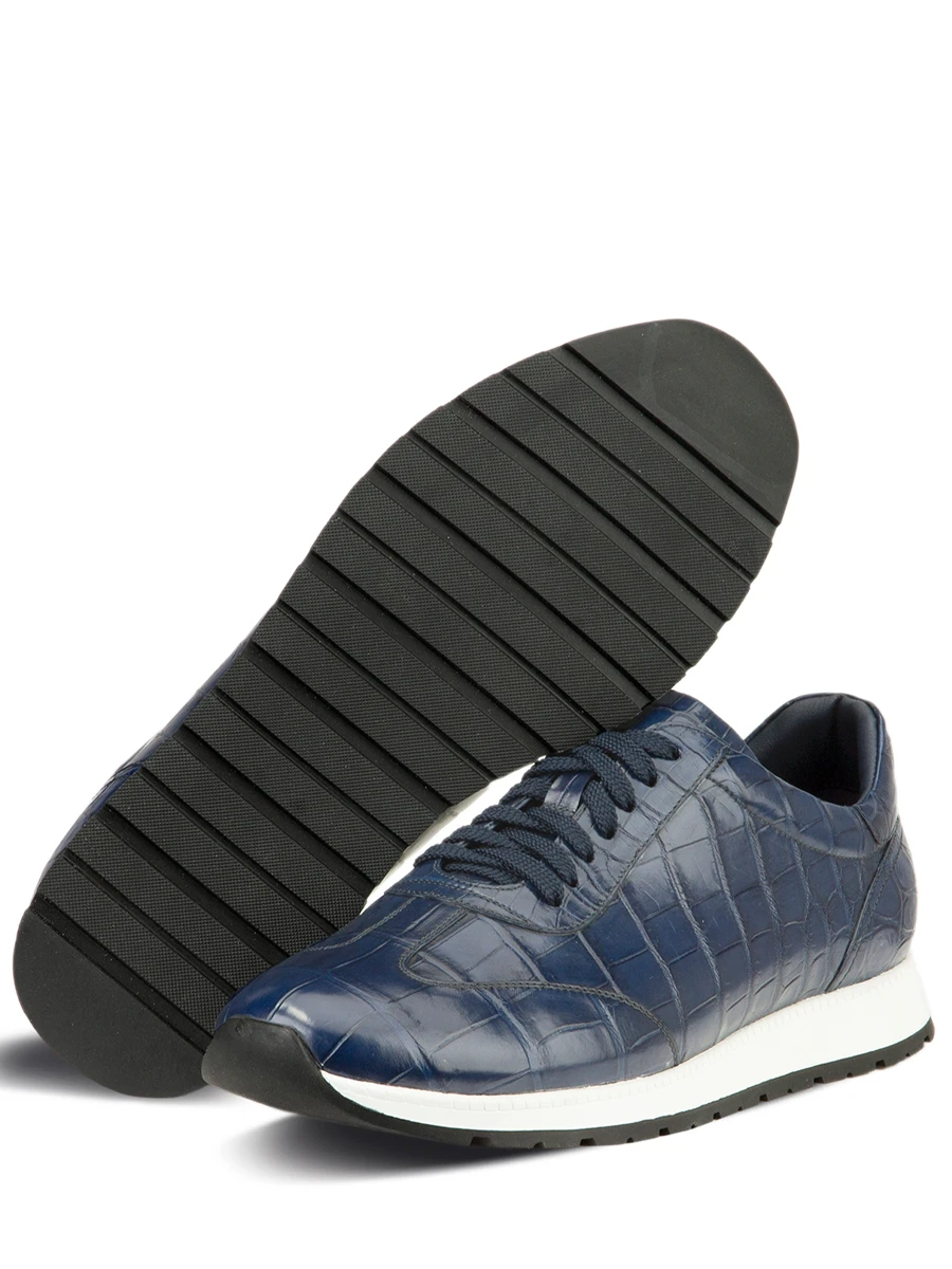 Кроссовки кожаные