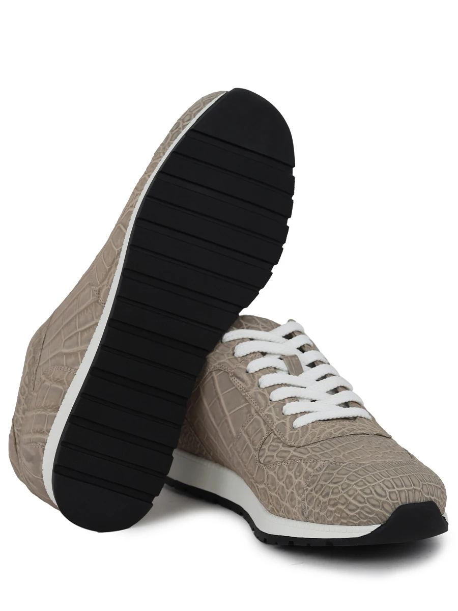 Кроссовки кожаные