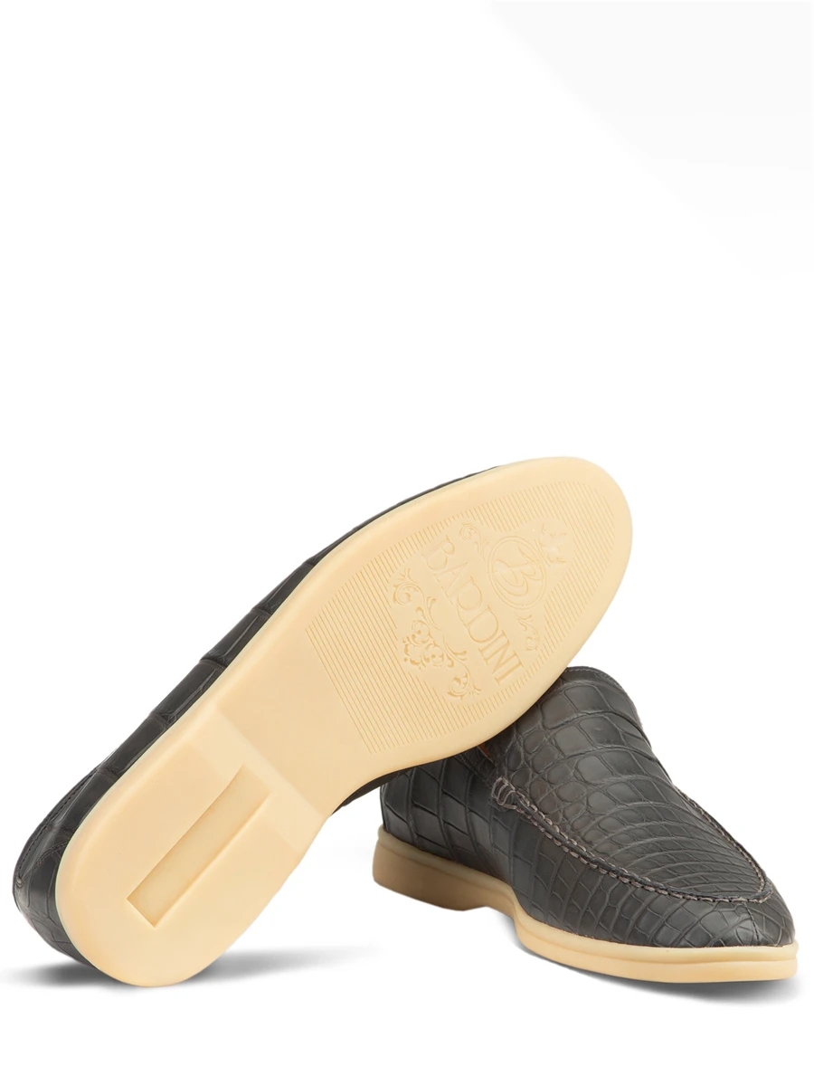 Лоферы кожаные