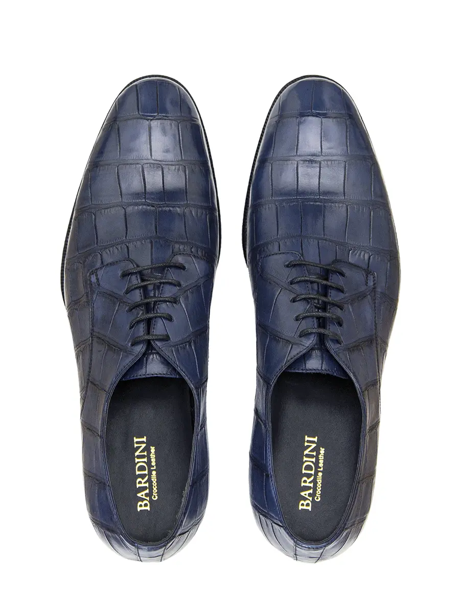 Туфли из кожи крокодила