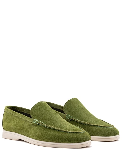 Лоферы замшевые BARDINI