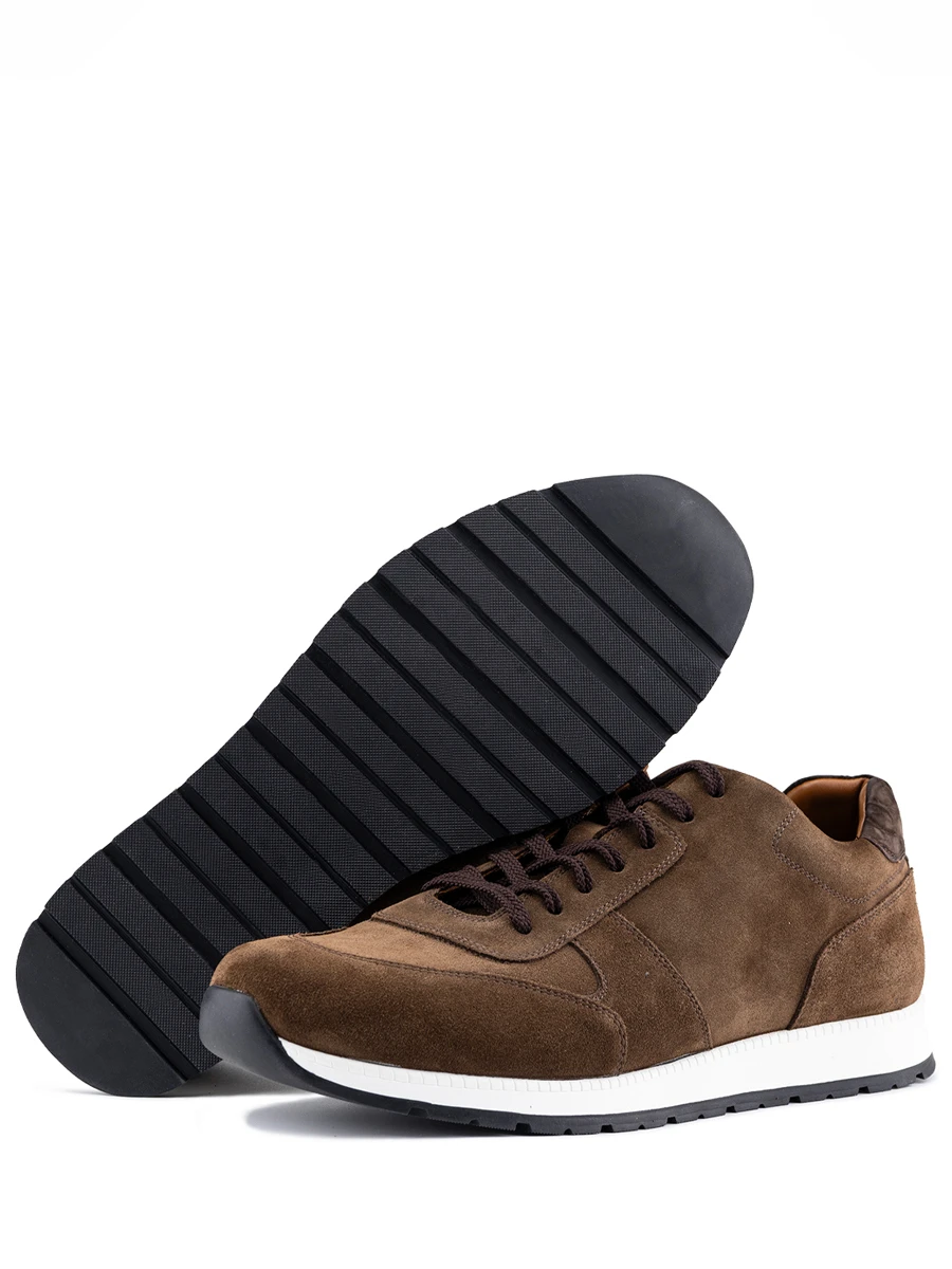 Кроссовки кожаные