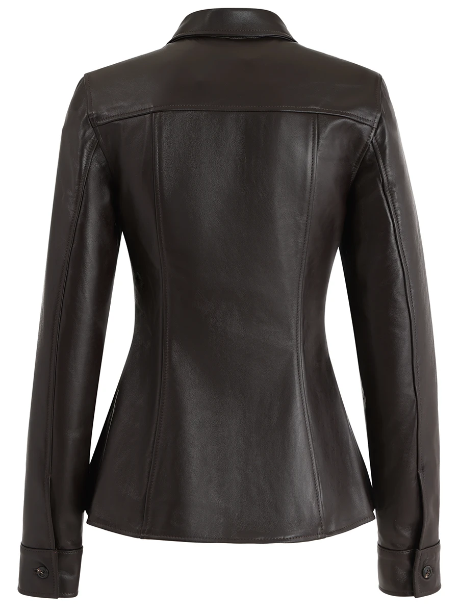 Рубашка кожаная