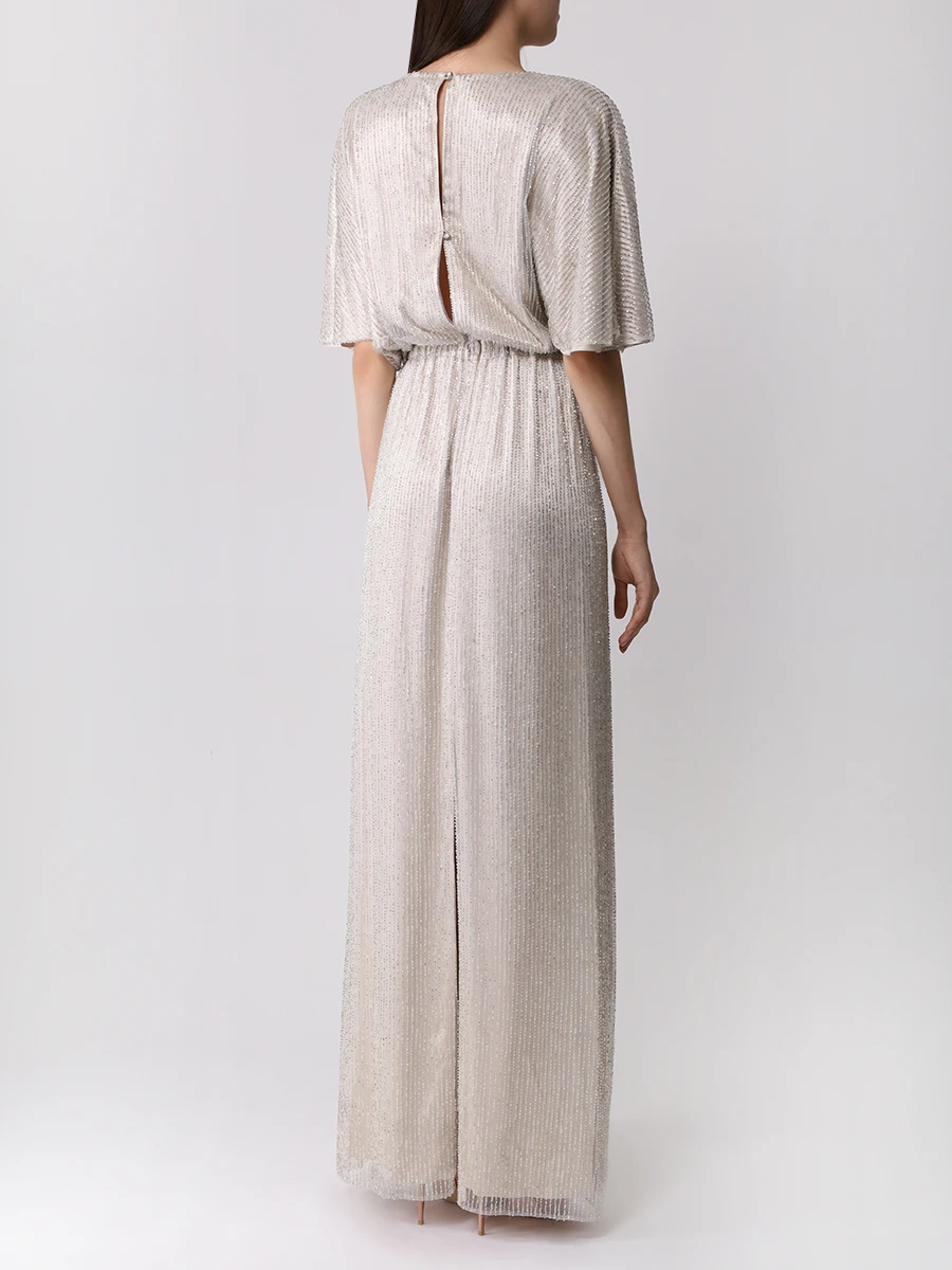 Платье с бисером