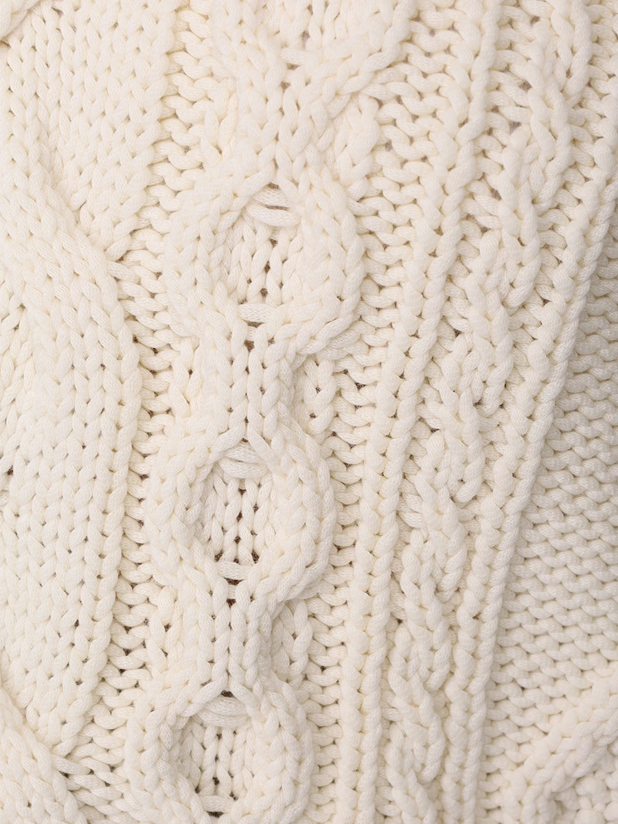 Джемпер из хлопка и шерсти