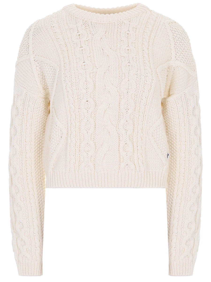 Джемпер из хлопка и шерсти