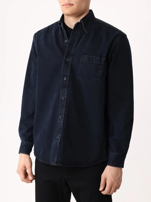 Рубашка Regular Fit хлопковая BOSS