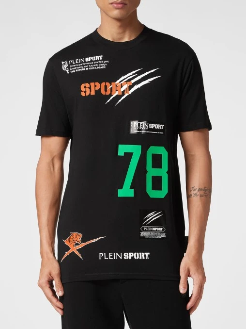 Футболка хлопковая PLEIN SPORT